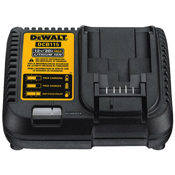 DeWalt® DCB115 Lithium Ion Battery Charger, 20V-12V