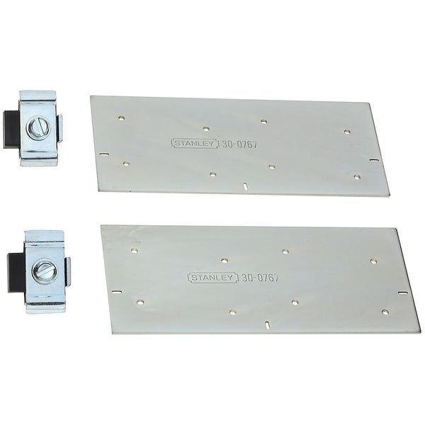 Stanley Hardware® S830-836 Bi-Parting Bracketing, Zinc Plated