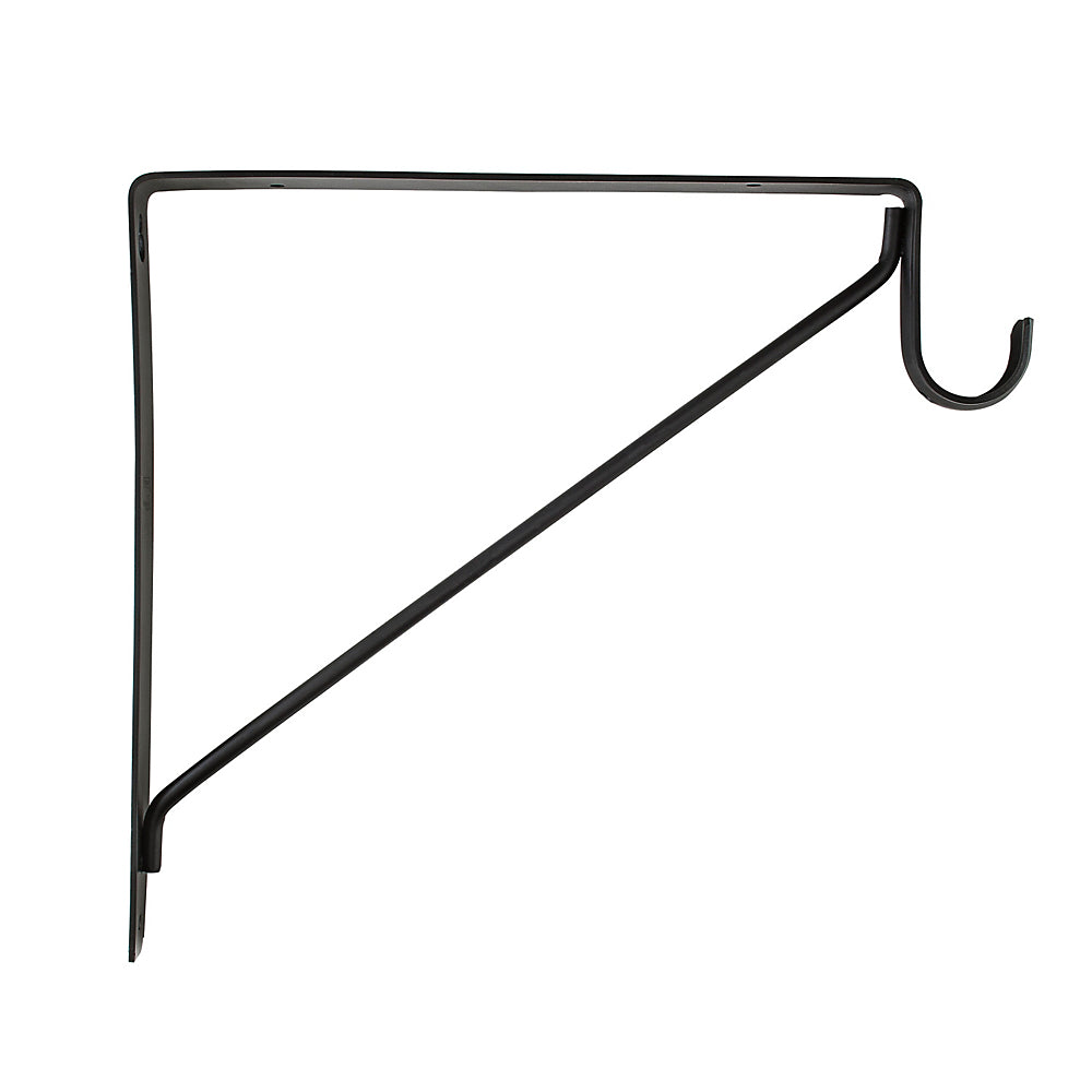 Stanley Hardware® S822-092 Steel Shelf/Rod Bracket, Oil Rubbed Bronze