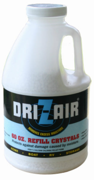 Dri-Z-Air DZA-60 Moisture Absorber Crystal Refill, 60 Oz