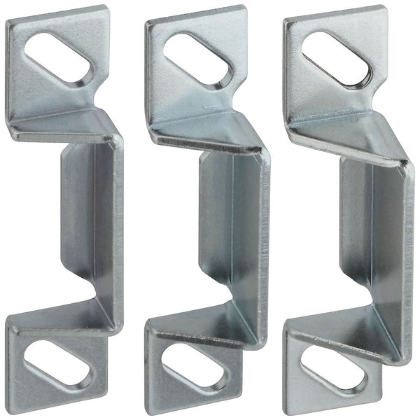 National Hardware® N349-258 Replacement Steel Rigid Strike Set, Zinc
