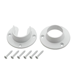 Stanley Hardware® S822-083 Heavy-Duty Closet Flange Set, White