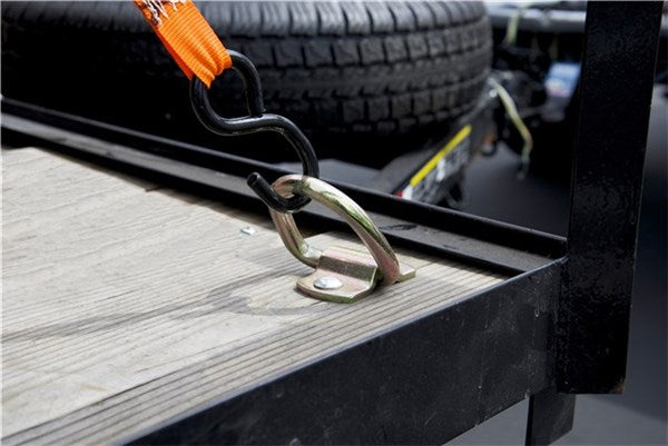 Keeper® 04529 Surface-Mount Wire Ring with Bracket Anchor Point, 3-3/8", 3666 Lb