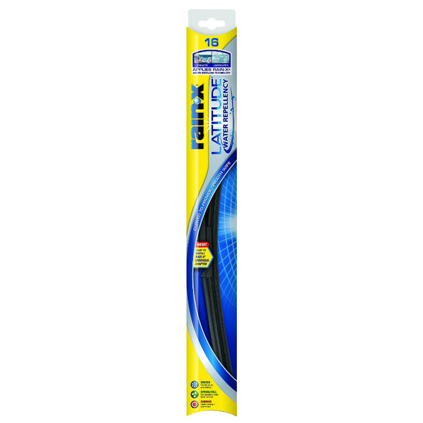 Rain‑X® 5079274-2 Latitude® Water Repellency Wiper Blade, 16"