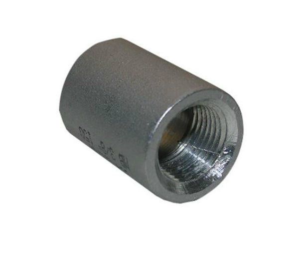 Lasco 32-2935 Type 304 Stainless-Steel Pipe Coupling, 3/8" FPT