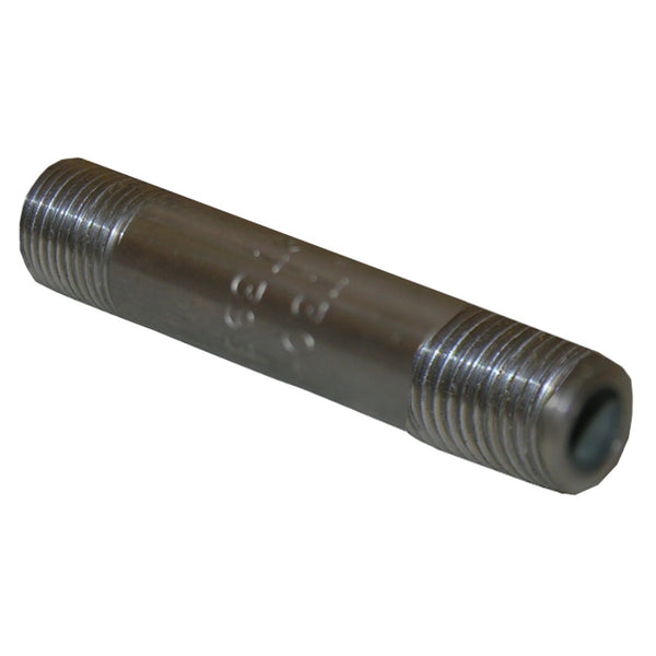 Lasco 32-1505 Type 304 Stainless-Steel Pipe Nipple, 1/8" x 2"