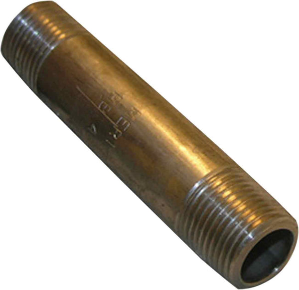 Lasco 32-1709 Type 304 Stainless-Steel Pipe Nipple, 3/8" x 3"