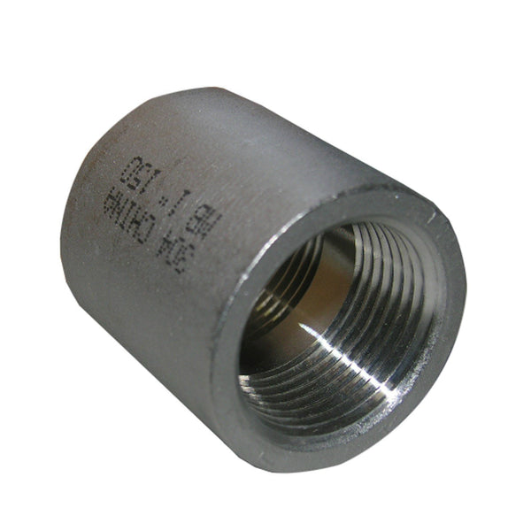 Lasco 32-2939 Type 304 Stainless-Steel Pipe Coupling, 3/4" FPT