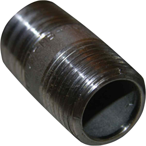 Lasco 32-1809 Type 304 Stainless-Steel Pipe Nipple, 1/2" x 3"