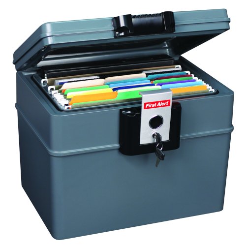 First Alert® 2037F Fire & Waterproof Hanging File Chest, 0.62 Cu Ft