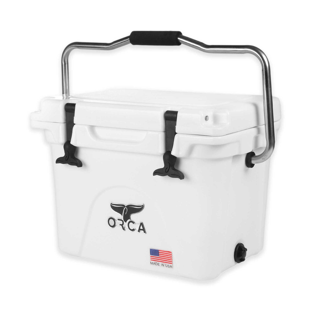 Buy Orca ORCW020 Cooler, 20 qt Cooler, White, Up to 10 days Ice Retention  White