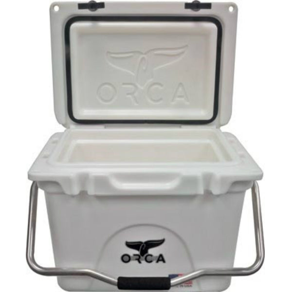 Buy Orca ORCW020 Cooler, 20 qt Cooler, White, Up to 10 days Ice Retention  White