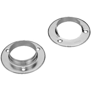 National Hardware® N191-570 Pole Socket Set, White, 2-Pack