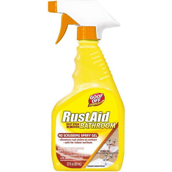 Goof Off® ESX20005 RustAid® Stain Remover Bathroom Spray Gel, 22 Oz