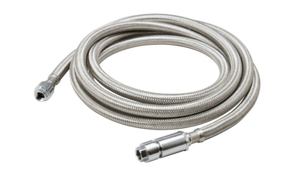 B & K™ 496-922EF SureDry™ Braided Stainless-Steel Connector, 1/4" x 120"