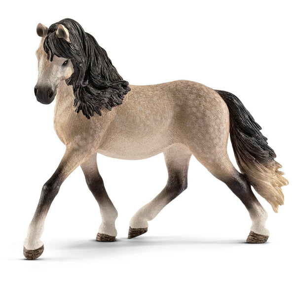 Schleich® 13793 Andalusian Mare Toy for Ages 3-Plus, Gray & Brown