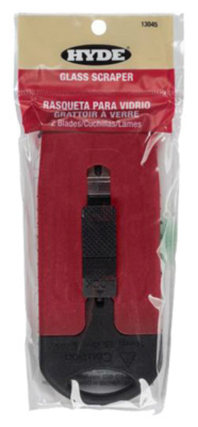 Hyde® 13045 Retractable Glass Scraper with Blade Storage