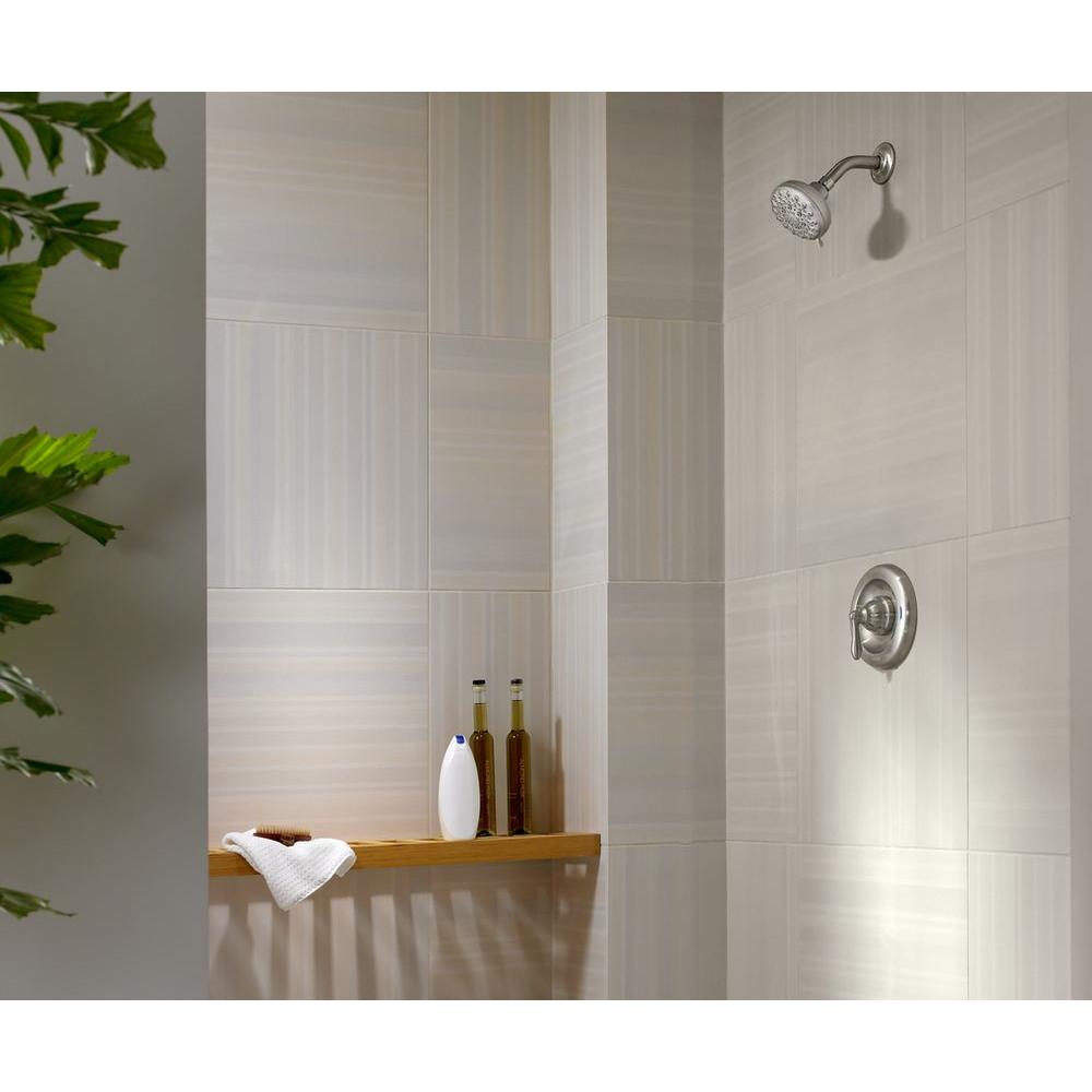 Moen® 23045SRN Banbury 5-Function Fixed-Mount Shower Head, Brushed Nickel