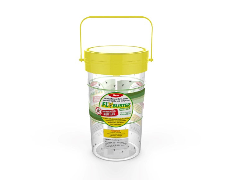 Fly-Buster® 02041 Garden Fly Control Trap System with Natural Bait