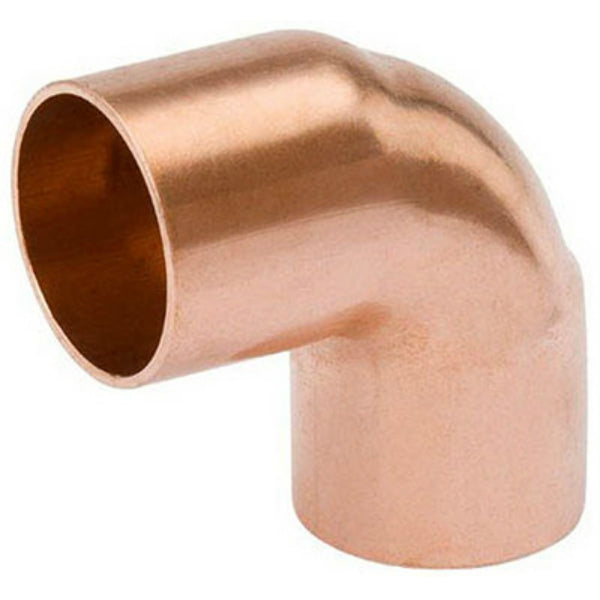 Streamline® W-61654 Wrot Copper Street Elbow, 90-Degree, 3/4"