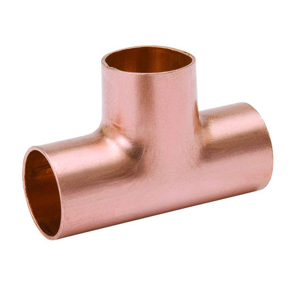 Streamline® W-04031P10 Copper Sweat Tee, 3/4", 10-Pack