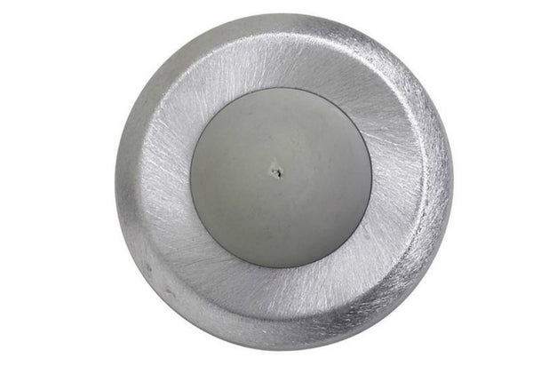 Tell DT100085 Concave Wall Stop, Satin Stainless Steel, 2-1/2"