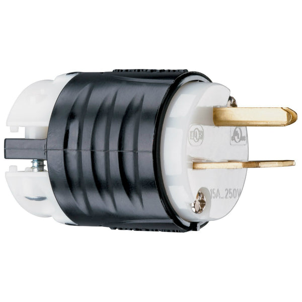 Pass & Seymour® PS5666XCCV4 Extra-Hard Use Straight Blade Plug, 15A, 125V