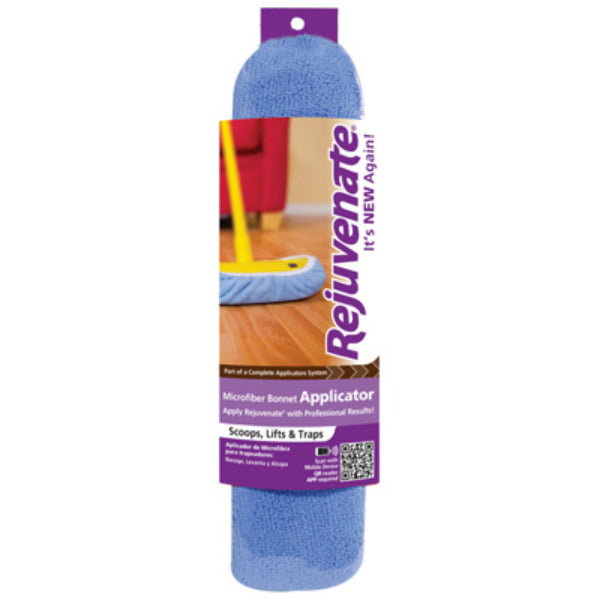 Rejuvenate® RJBONPKG Microfiber Bonnet Applicator, Cleans Dirt & Grime