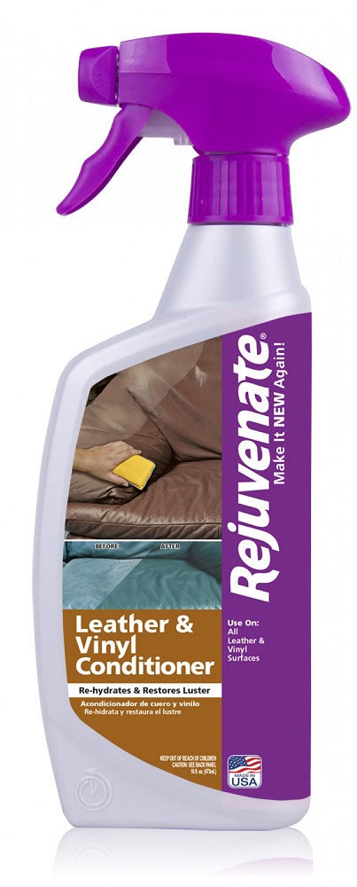 Rejuvenate® RJ16CD Leather & Vinyl Conditioner, 16 Oz