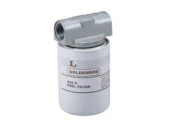Goldenrod® 595 Standard Spin On Fuel Tank Filter with 1" NPT Top Cap