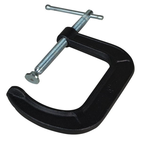 Bessey® CM40 CM Series Light-Duty Drop Forged C-Clamp, Black, 4" x 3-1/4"