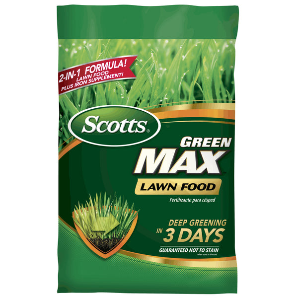 Scotts® 44611A Green MAX™ Lawn Food Fertilizer, 27-0-2, 10000 Sq.ft.
