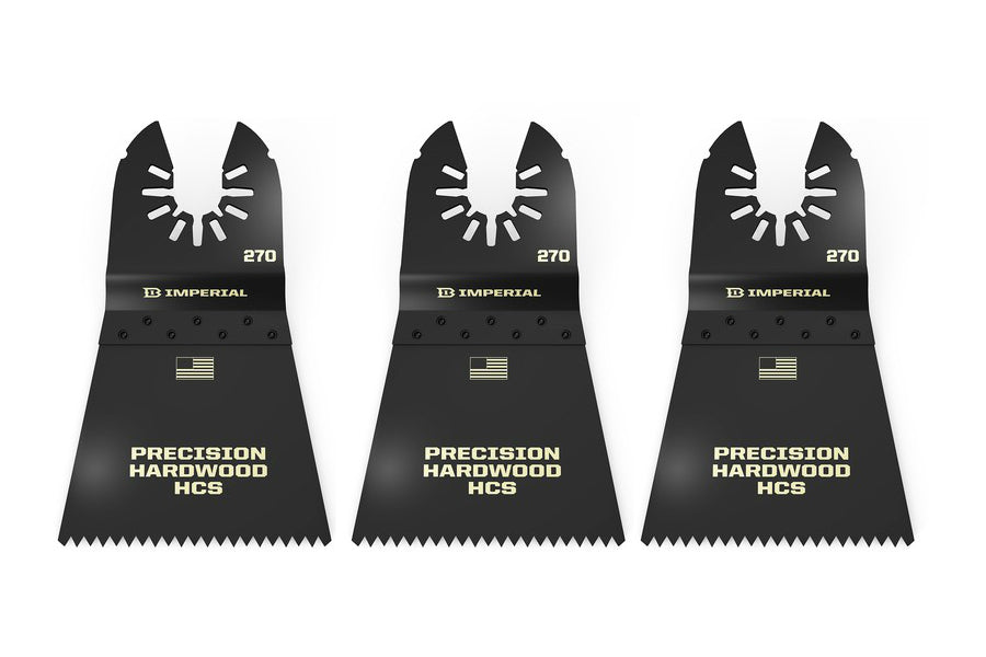 Imperial Blades IBOA270-3 One-Fit Japanese Precision HCS Blade, 2-1/2", 3-Pack
