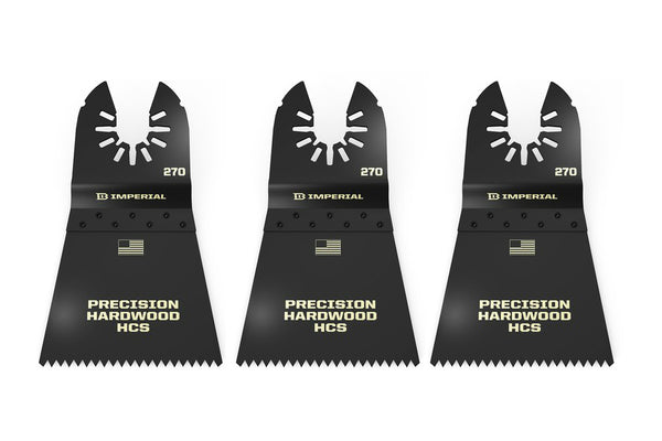 Imperial Blades IBOA270-3 One-Fit Japanese Precision HCS Blade, 2-1/2", 3-Pack