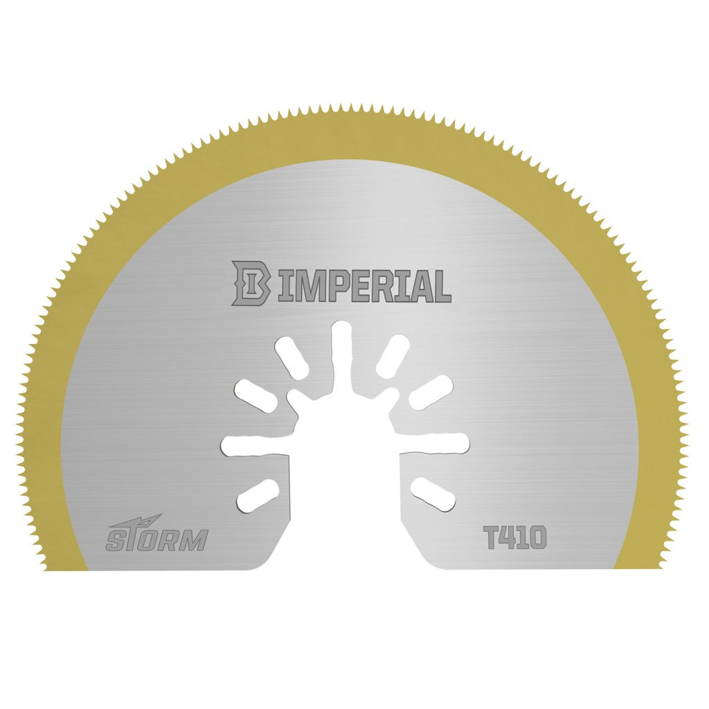 Imperial Blades IBOAT410-1 One-Fit Segment HSS Tin Storm Blade, 3-1/8"