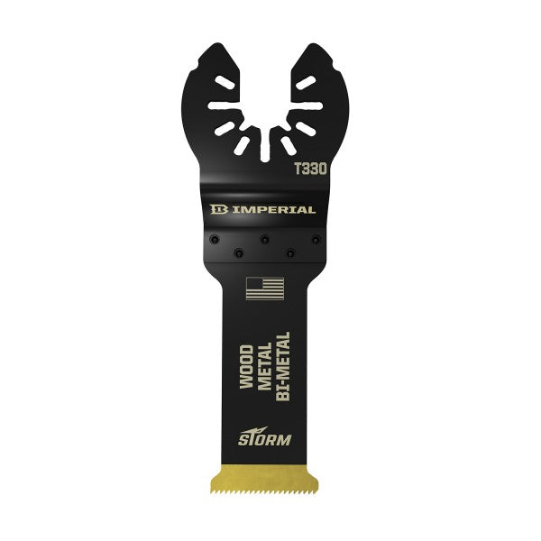Imperial Blades IBOAT330-1 One-Fit Bi-Metal Tin Storm Universal Blade, 1-1/4"