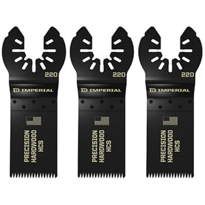 Imperial Blades IBOA220-3 OneFit Japanese Precision HCS Blade, 1-1/4", 3 Pack
