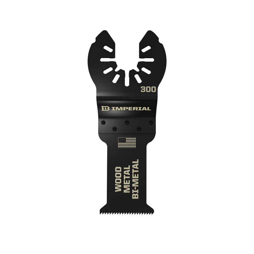 Imperial Blades IBOA300-1 One-Fit Bi-Metal Saw Blade for Wood with Nails, 1-1/4"