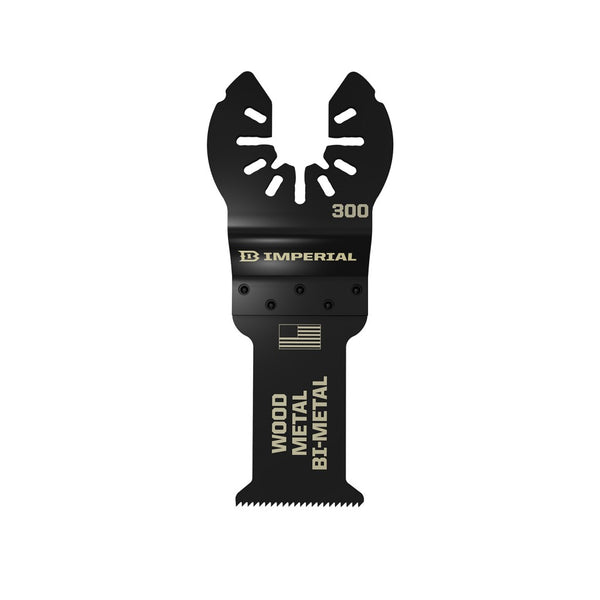 Imperial Blades IBOA300-1 One-Fit Bi-Metal Saw Blade for Wood with Nails, 1-1/4"