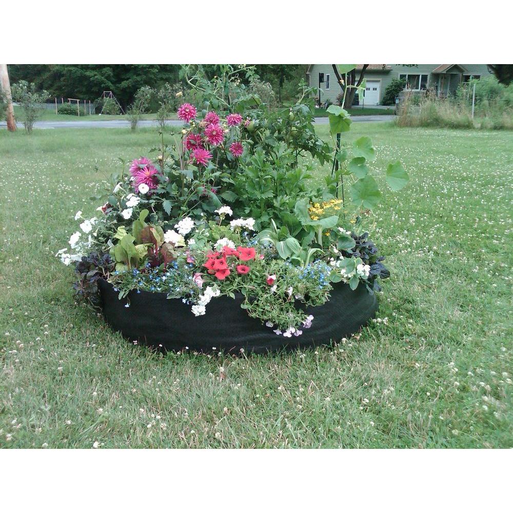 Smart Pot® 12100RB Big Bag Bed Original Fabric Raised Bed, Black, 100-Gallon