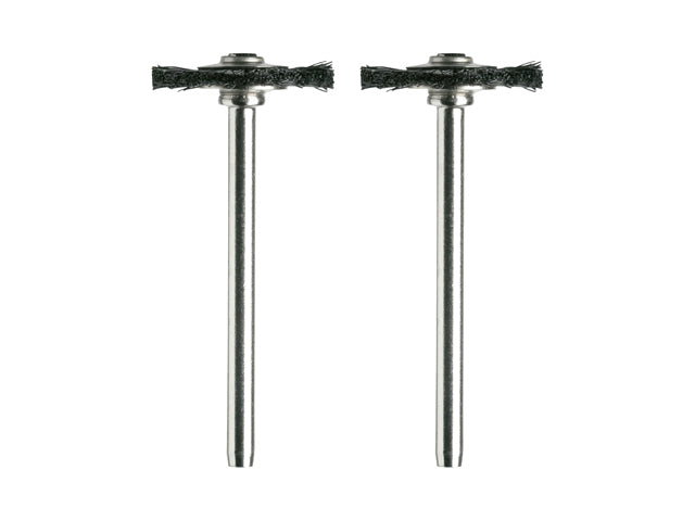 Dremel 403-02 Nylon Bristle Brush, 3/4 Inch Diameter, 2-Pack
