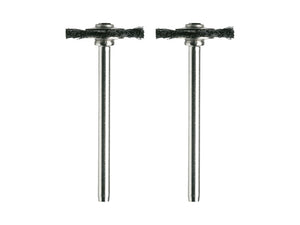 Dremel 403-02 Nylon Bristle Brush, 3/4 Inch Diameter, 2-Pack
