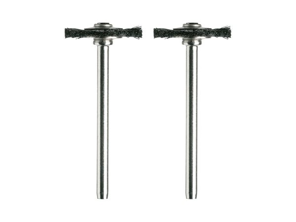 Dremel 403-02 Nylon Bristle Brush, 3/4 Inch Diameter, 2-Pack
