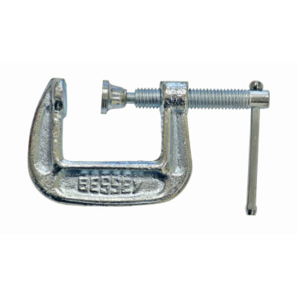 Bessey® CM10 Drop Forged Power Coated C-Clamp, 750 Lbs, 0" To 1"