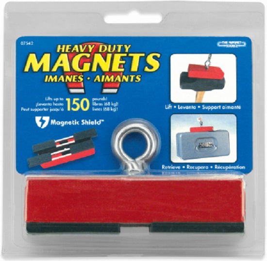Master Magnetics 07542 Heavy Duty Holding & Retrieving Magnet, 150 lb Ponds Pull