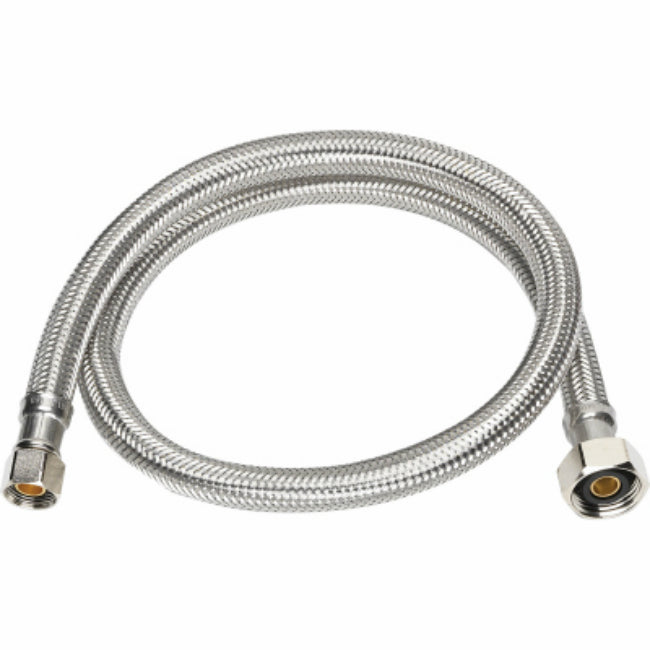 Homewerks® 7223-16-38-3 Stainless Steel Faucet Supply Line, 1/2" FIP x 3/8" x 16"