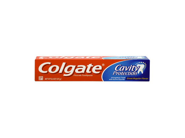 Colgate® 51088 Cavity Protection Toothpaste, Regular Flavor, 6.0 Oz