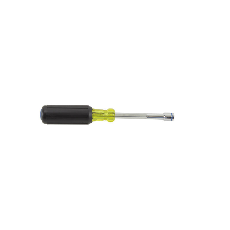 Klein Tools 635-3/8 Heavy-Duty Nut Driver w/ Cushion-Grip Handle, Steel, 3/8"