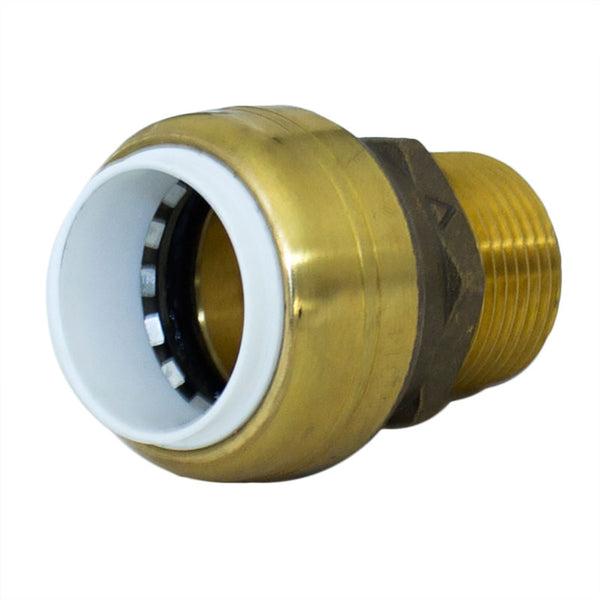 SharkBite® UIP134A Nominal Pipe Thread Male Connector, 3/4" PVC x 3/4" MNPT