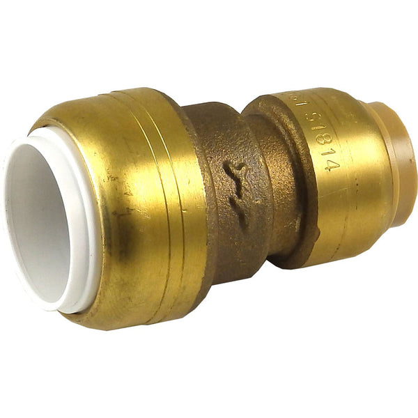 SharkBite® UIP4008A Push-To-Connect PVC Transition Coupling, 1/2" CTS x 1/2" PVC